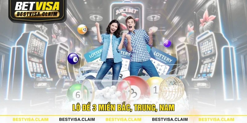 Lô đề 3 miền Bắc, Trung, Nam