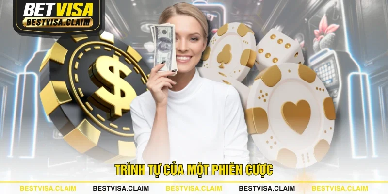 Trình tự của một phiên cược
